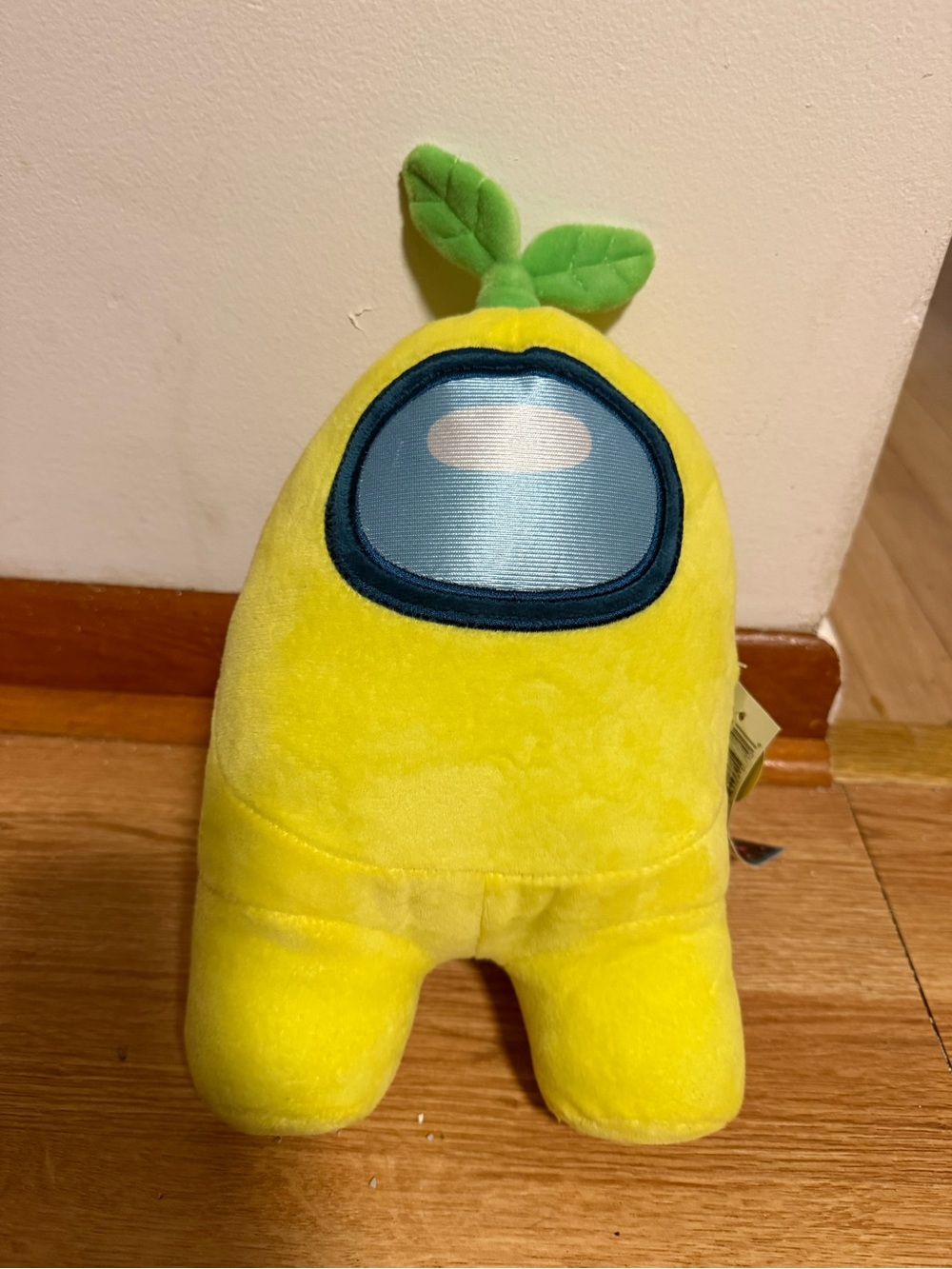Among Us Premium 12” Plush Toy New W/Tags Licensed Yellow NWT